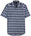 Alfani Mens Slim Fit Checked Button Up Shirt, TW1