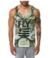 Born Fly Mens The Salty Dog Tank Top blk S