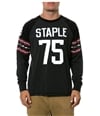 Staple Mens The Offense Ls Embellished T-Shirt