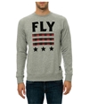 Born Fly Mens The Baton Rouge Crewneck Sweatshirt hth S
