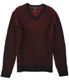 Alfani Mens v-neck Knit Sweater redvelvetcbo XL