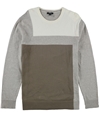 Alfani Mens Colorblocked Pullover Sweater beige L