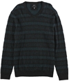 Alfani Mens Chevron Stripe Pullover Sweater