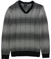 Alfani Mens V-neck Pullover Sweater mediumgreycbo M