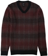 Alfani Mens V-neck Pullover Sweater tangoredcbo S