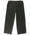 True Envy Womens Shimmer Stretch Casual Lounge Pants blacksilver 16x29