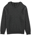 Alfani Mens V-Neck Wool Pullover Sweater charcoalhtr 2XL