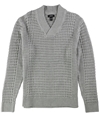 Alfani Mens Textured Pullover Sweater zincht M