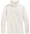 American Rag Mens Funnel-Neck Embellished T-Shirt