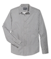 American Rag Mens Severin Geo-Print Button Up Shirt