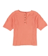 n:philanthropy Womens Nicolet Henley Shirt coral S