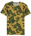 Elevenparis Mens Nathan Graphic T-Shirt camo XL