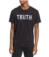 Elevenparis Mens Truth Graphic T-Shirt black M