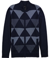 Alfani Mens Triangle Cardigan Sweater