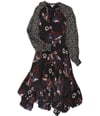 Joie Womens Morley Silk Handkerchief Slip Dress