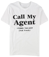 Elevenparis Mens Call My Agent Graphic T-Shirt