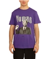 Elevenparis Mens Human Graphic T-Shirt purple S