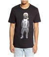Elevenparis Mens Fashion Dog Graphic T-Shirt, TW1