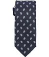 The Men's Store Mens Silk Paisley Self-tied Necktie navy One Size