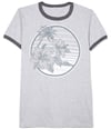 Jem Mens Palm Tree Graphic T-Shirt charcoalheather L