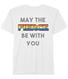 Jem Mens May The Fierce Be With You Graphic T-Shirt white M