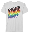 Jem Mens Pride Graphic T-Shirt white L