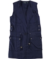 Ralph Lauren Womens Twill Outerwear Vest navy S