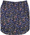Ralph Lauren Womens Button-Front Midi Skirt multi 18