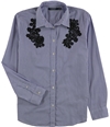 Ralph Lauren Womens Embellished Button Up Shirt white M