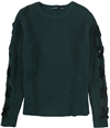 Ralph Lauren Womens Velvet Accent Pullover Sweater