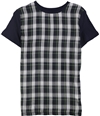 Ralph Lauren Womens Plaid Basic T-Shirt, TW3