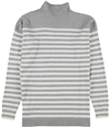 Ralph Lauren Womens Striped Pullover Sweater gray S