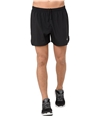 Asics Mens Silver 5-Inch Athletic Workout Shorts