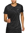 ASICS Womens Night Track Graphic T-Shirt 001 M