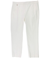 Ralph Lauren Womens Solid Casual Trouser Pants ivory 8P/26