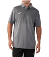 ASICS Mens Hex Rugby Polo Shirt gray M