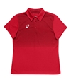 ASICS Womens Hex Polo Shirt red M