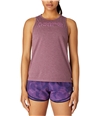 ASICS Womens Graphic Print Muscle Tank Top 504 M