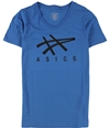 Asics Womens Stripe Logo Graphic T-Shirt