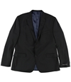 Kenneth Cole Mens Performance Wear Two Button Blazer Jacket black 46