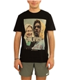 Elevenparis Mens Influencer Jisap Graphic T-Shirt black S