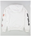 Elevenparis Mens NASA Hoodie Sweatshirt white L