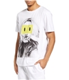 Elevenparis Mens Lamie Graphic T-Shirt white M