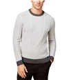 Club Room Mens Mixed Cable Pullover Sweater alloyhtr S
