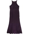 Nightway Womens Glitter Gown Dress purple 14