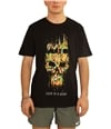 Elevenparis Mens Skull Graphic T-Shirt black S