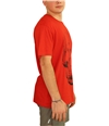 Elevenparis Mens Skull Graphic T-Shirt red S