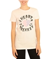 Elevenparis Womens Heart Breaker Graphic T-Shirt, TW1