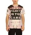 Elevenparis Mens Heavy In The Game Graphic T-Shirt white S