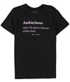 Elevenparis Womens Ambitchous Graphic T-Shirt black M